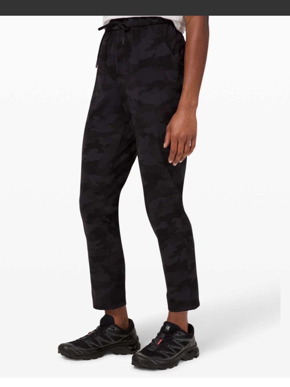 lululemon athletica Keep Moving 7/8 Pants — Deep Coal Camo